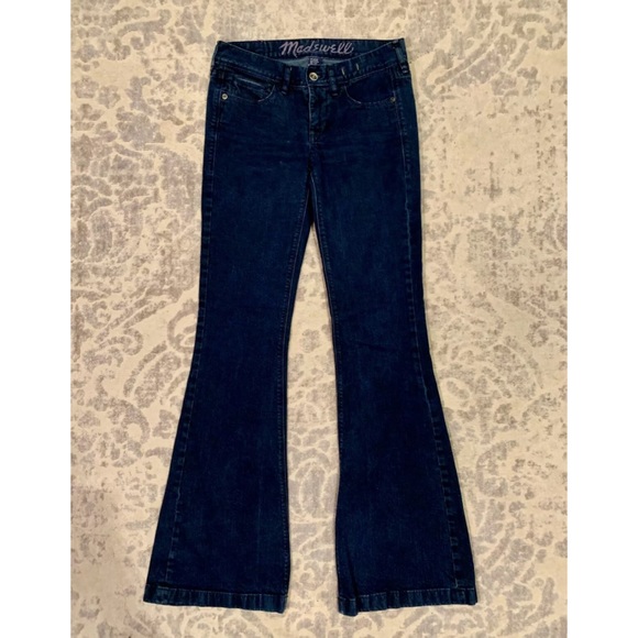 Madewell Denim - MADEWELL Dark Wash Flare Leg Jeans